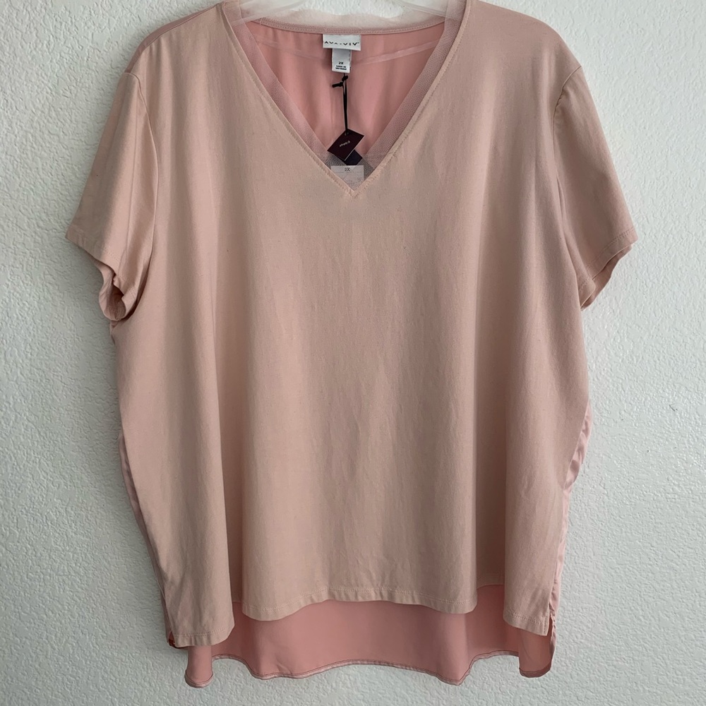 New AvaViv women’s tunic blouse size 2X